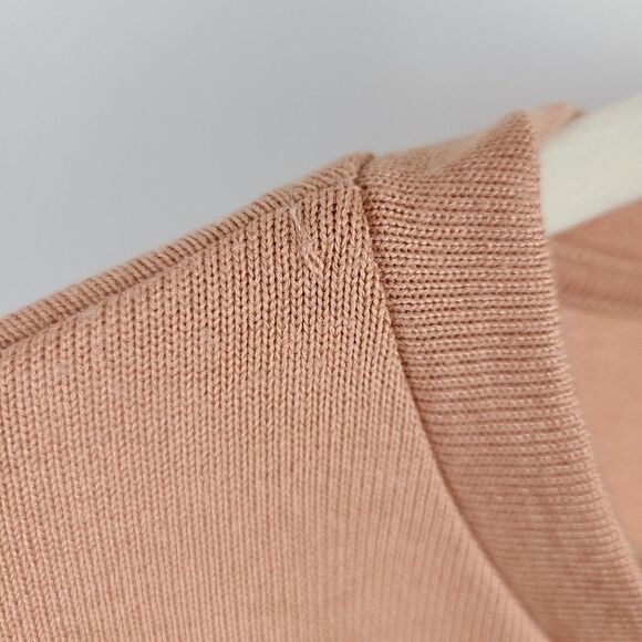 Revamped Tan Sleeveless Cropped Sweater Large - Picture 15 of 16